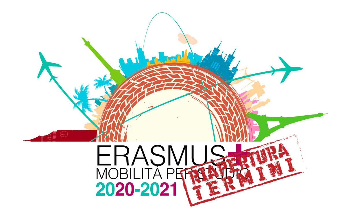 RE-OPENING | Call for application: Erasmus+ Study Mobility Program a.y. 2020/2021