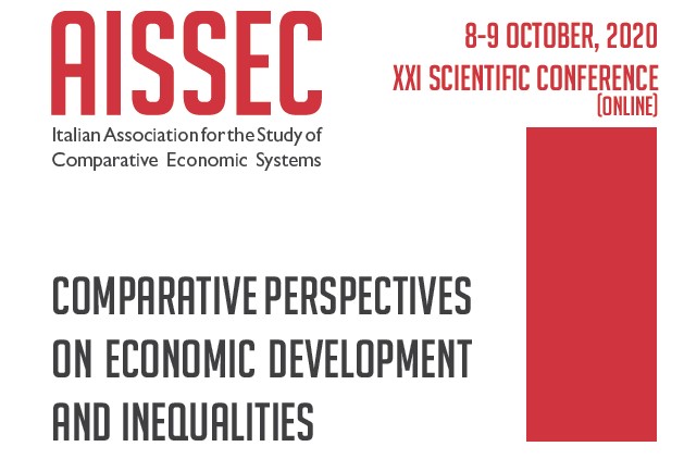 Seminar: AISSEC XXI CONFERENCE "COMPARATIVE PERSPECTIVES ON ECONOMIC DEVELOPMENT AND INEQUALITIES"