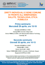 Webinar series: "Diritti individuali e bene comune di fronte all’emergenza: salute, tecnologia, etica pubblica"