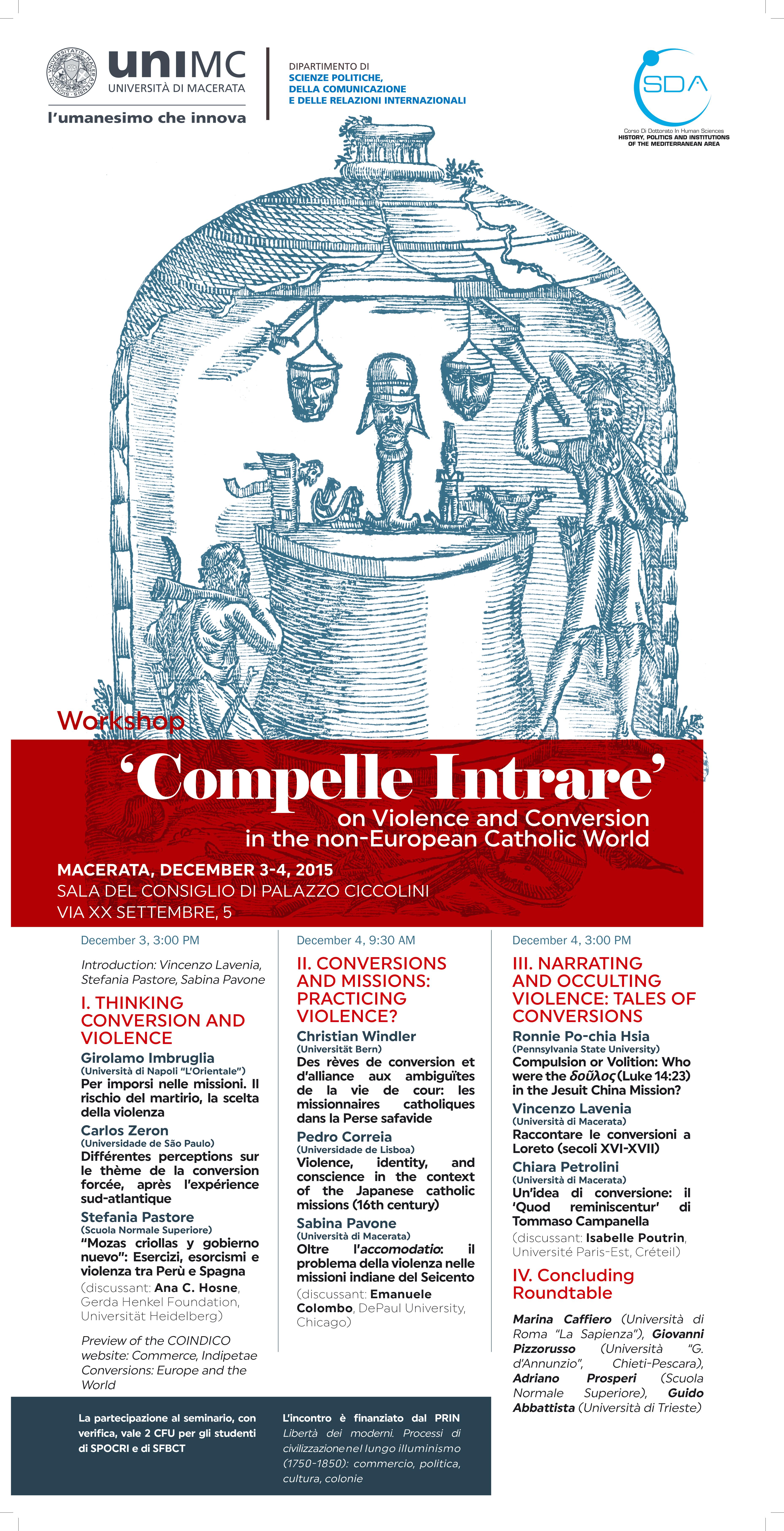 WORKSHOP. "Compelle Intrare" on Violence and Conversion in the non-European Catholic World